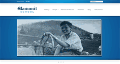 Desktop Screenshot of manumitschool.com
